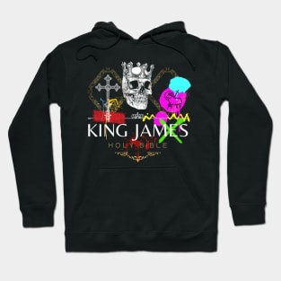 King James Holy Bible Crown Hoodie